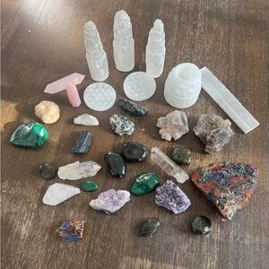 Assorted Natural Stone Collection - Multicolor